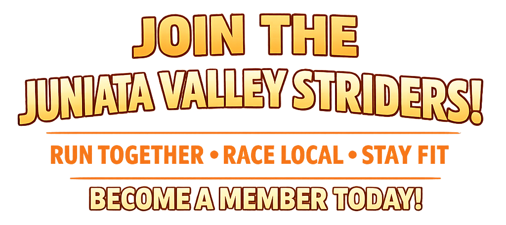 Join the Juniata Valley Striders Running Club